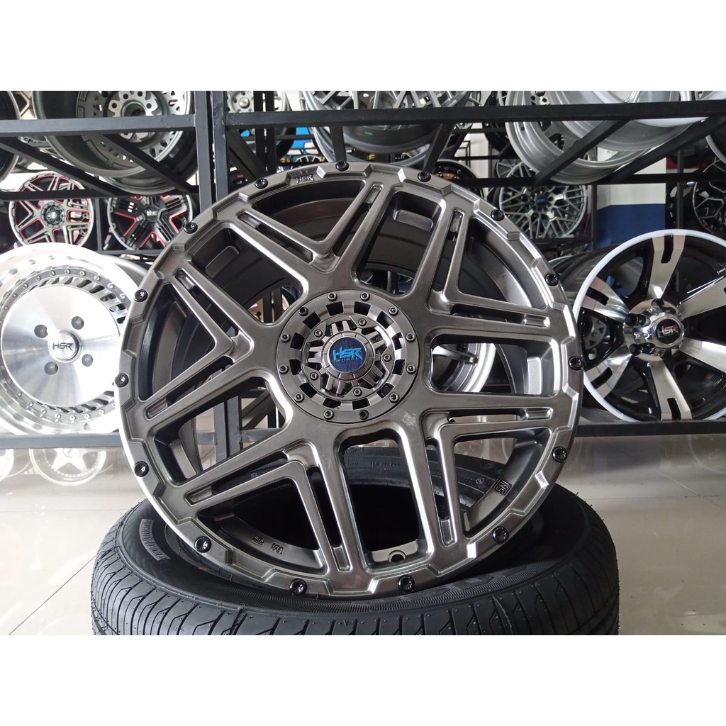 Jual Velg Mobil Ring Hsr Konga Warna Hyper Black Mobil Outlander