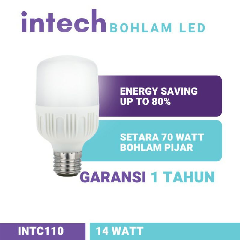 Jual Lampu Led Intech Kapsul W Watt Sni Dari Inlite Garansi Th