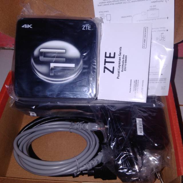 Jual STB ZTE B860H V2 1 Full Root And Unlock RAM 2GB Fresh New 4K Dolby