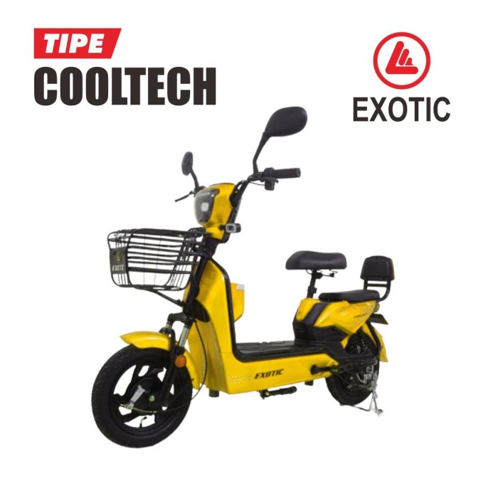 Jual Sepeda Listrik Exotic Cooltech Watt Shopee Indonesia