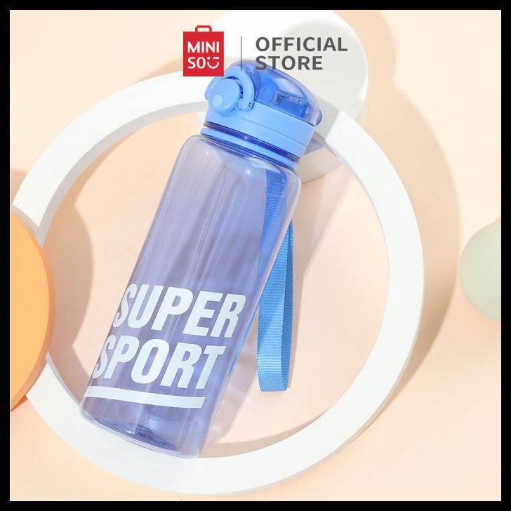 Jual Miniso Botol Bouncing Tritan Dengan Tali Cangkir Minum Botol Ml