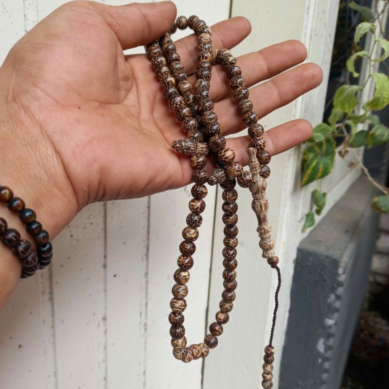 Jual Tasbih Kayu Liwung Macan Asli 6mm Tasbih Kayu Liwung Macan Tasbih