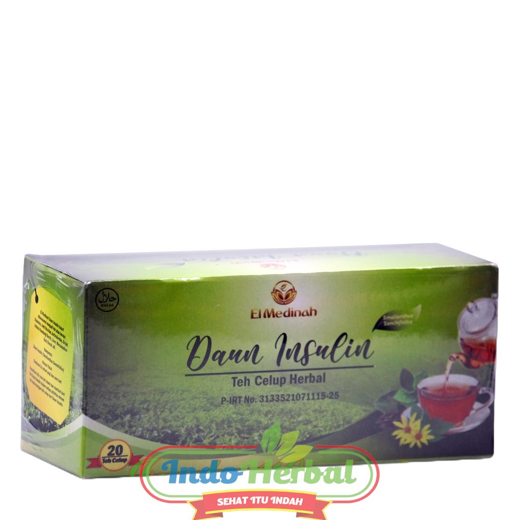 Jual Teh Celup Herbal Daun Insulin El Medinah Teh Celup Herbal