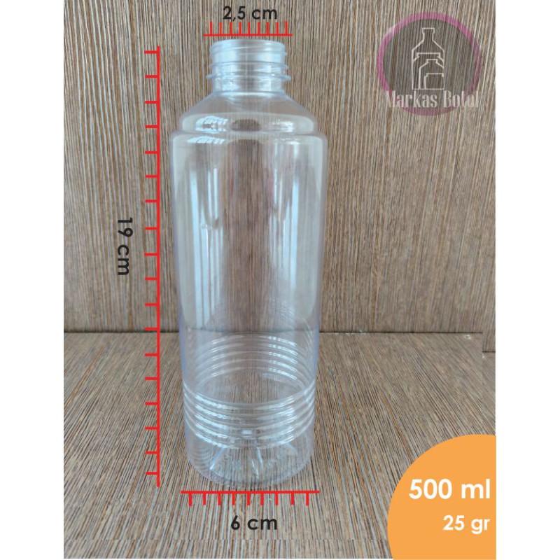 Jual Botol Almond 500 Ml Botol Plastik Shopee Indonesia