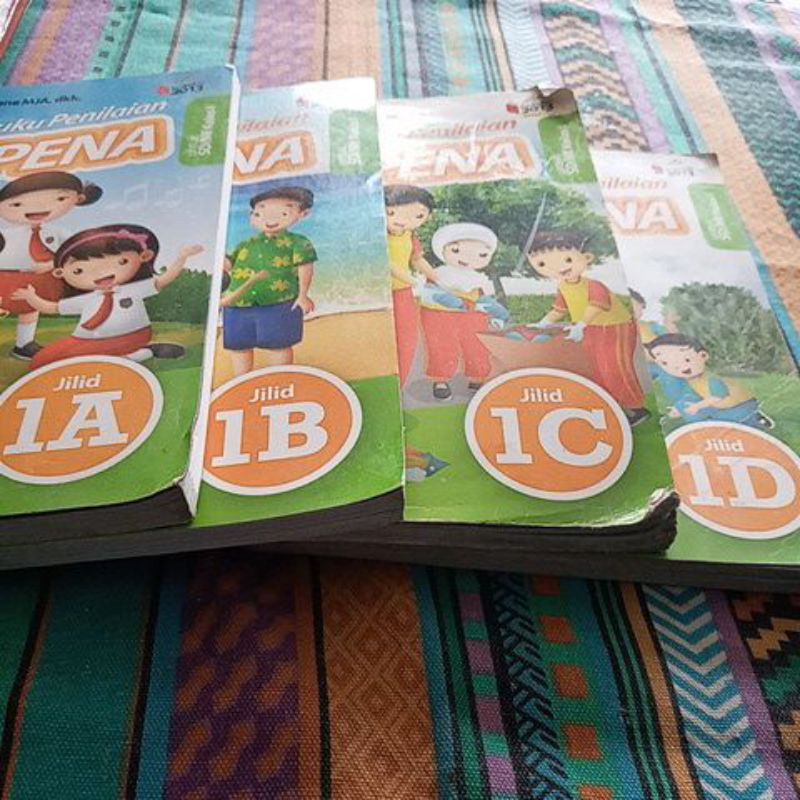 Jual Buku Penilaian Bupena Untuk Kelas 1 SD 1A 1B 1C 1D Satu Setper Pcs