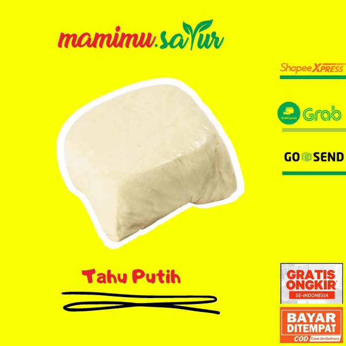 Jual Tahu Putih Tahu Cina Besar Sayur Sayuran Segar Tahu Putih Segar