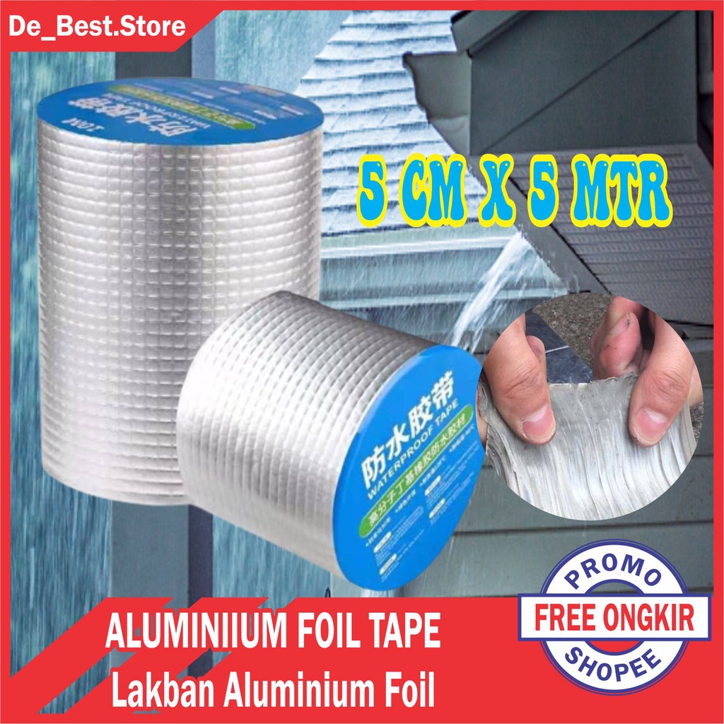 Jual Lakban Aluminium Foil Lakban Anti Bocor Anti Air Super Strong