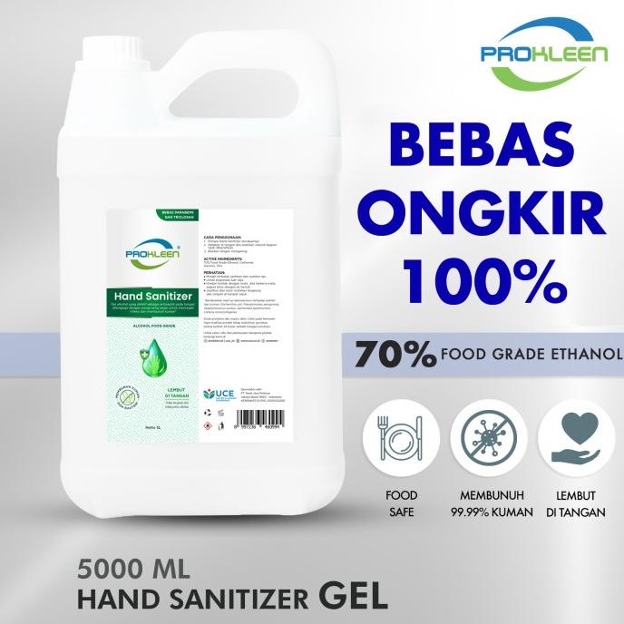 Jual Hand Sanitizer Antiseptic Gel Antiseptik Prokleen L By