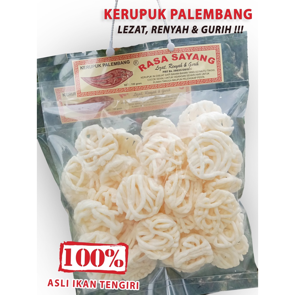 Jual Kerupuk Ikan Tengiri Gr Kerupuk Keriting Krupuk Tengiri Kerupuk