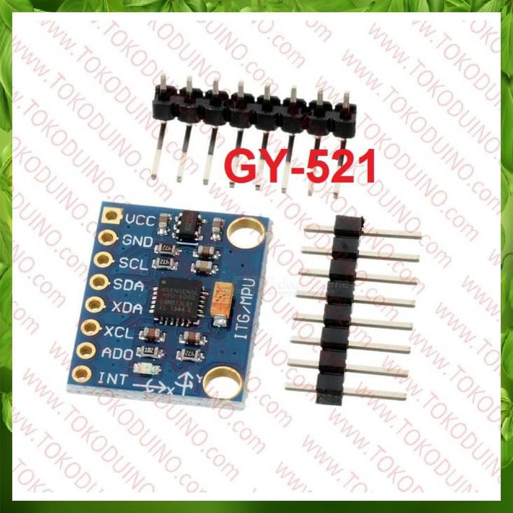 Jual GY 521 IMU MPU6050 3 AXIS GYROSCOPE 3 AXIS ACCELEROMETER MODULE