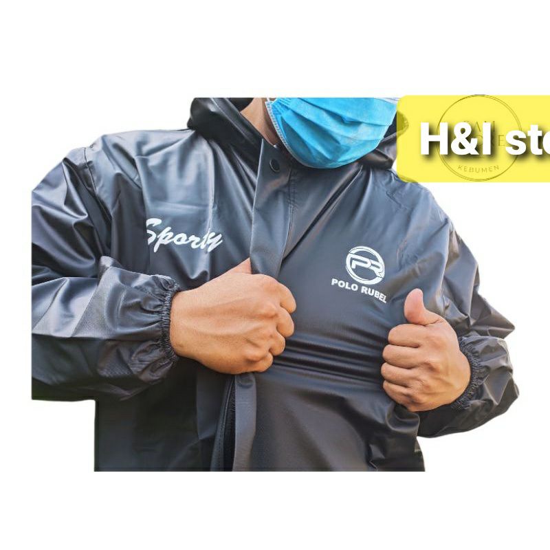 Jual JAS HUJAN RAINCOAT JUMBO Setelan Pria Wanita Dewasa Ponco By