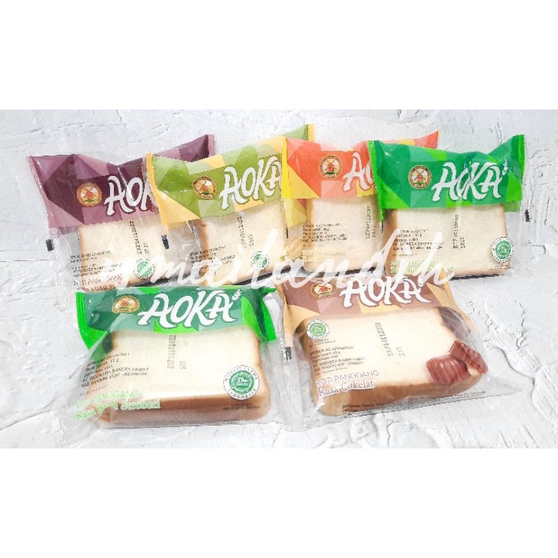 Jual Aoka Roti Panggang Aneka Rasa Shopee Indonesia