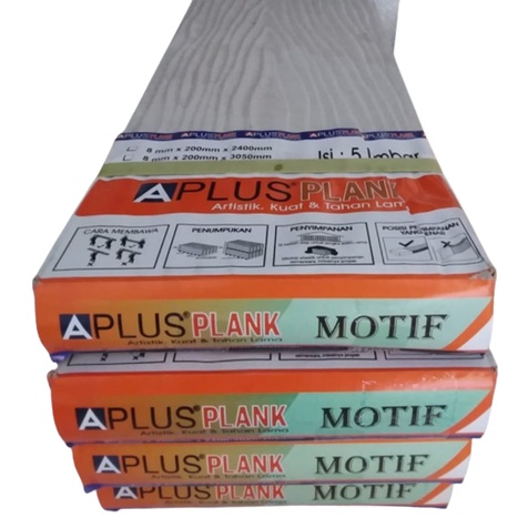 Jual Lisplang APLUS MOTIF Lisplank 8mmx100mmx3000mm Shopee Indonesia