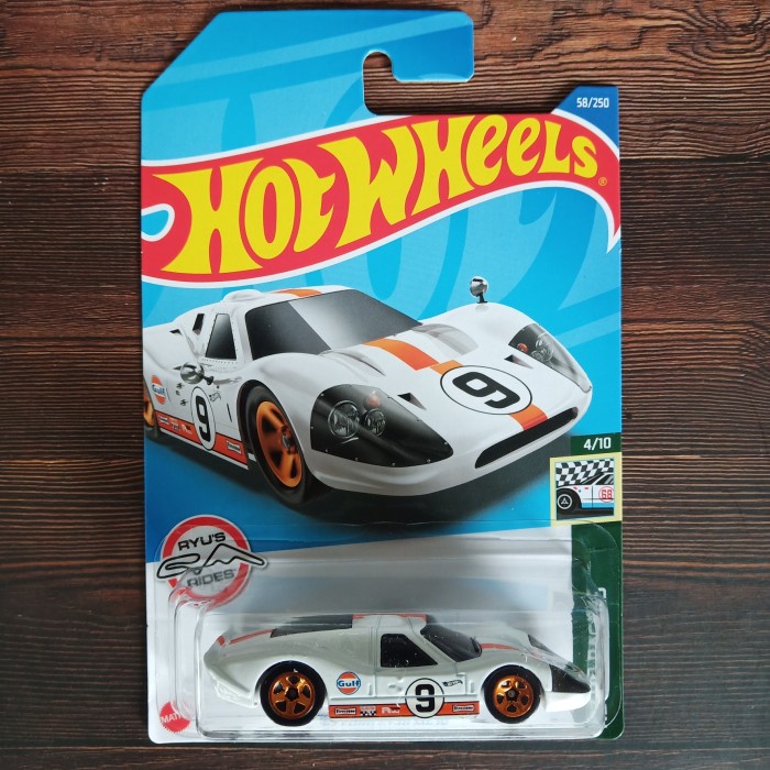 Jual HOT WHEELS FORD GT40 PUTIH GULF HW RETRO RACERS Shopee Indonesia