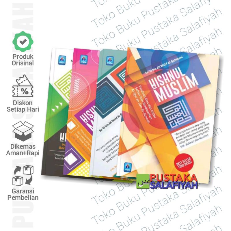 Jual Buku Hisnul Muslim Milenial Panduan Doa Dan Dzikir Sehari Hari