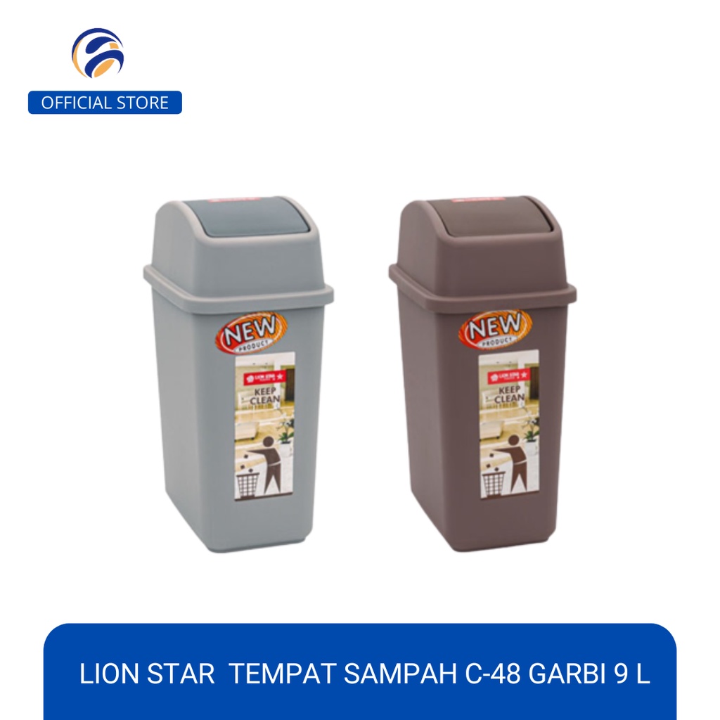 Jual Lion Star C 48 Garbi Tempat Sampah 9 Liter Shopee Indonesia