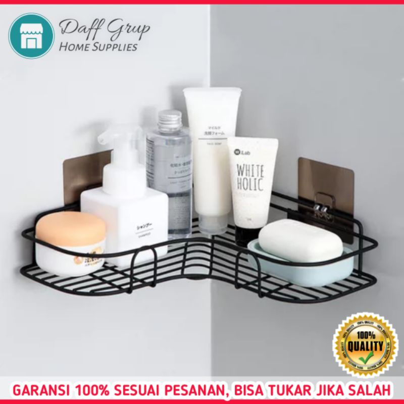 Jual Rak Sabun Besi Sudut Kamar Mandi Dan Tempat Bumbu Dapur Shopee