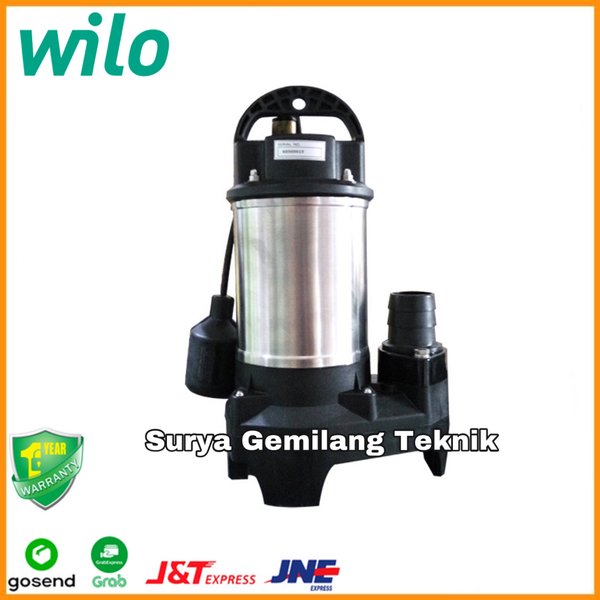 Jual Mesin Pompa Celup Air Kotor Stainless Steel Wilo Pdv A Ea