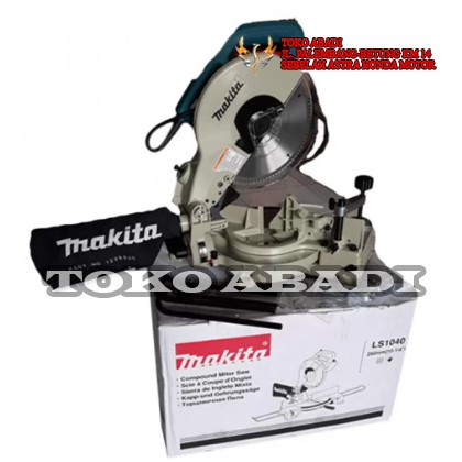 Jual Mesin Potong Aluminium Miter Saw Machine Makita LS1040 LS 1040