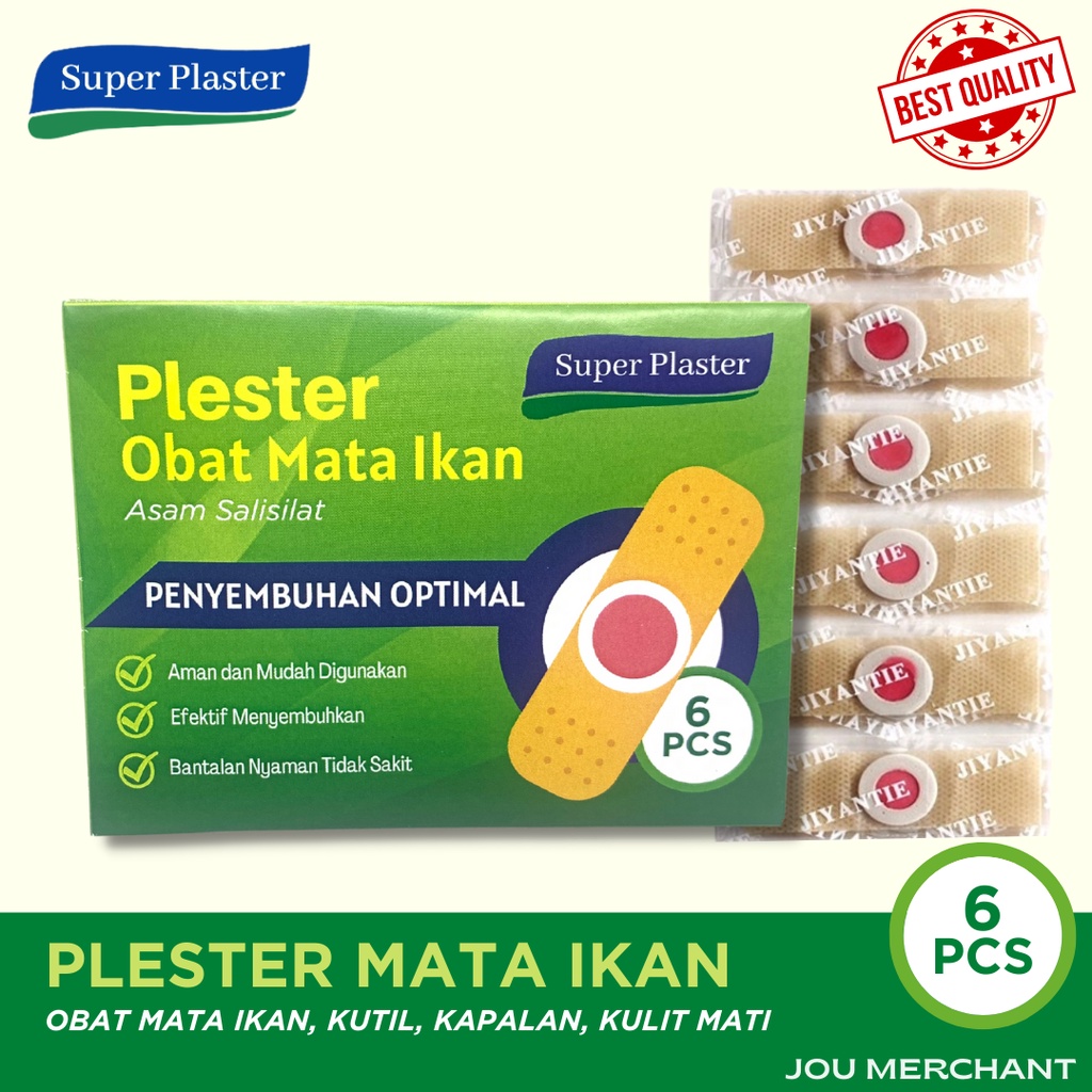 Jual Plaster Obat Mata Ikan Plaster Kutil Callusol Foot Corn Remover SUPER PLASTER