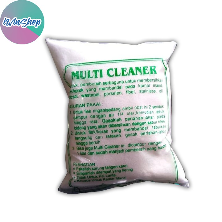 Jual MULTI CLEANER Serbuk Pembersih Kerak Kamar Mandi Toilet Wastafel