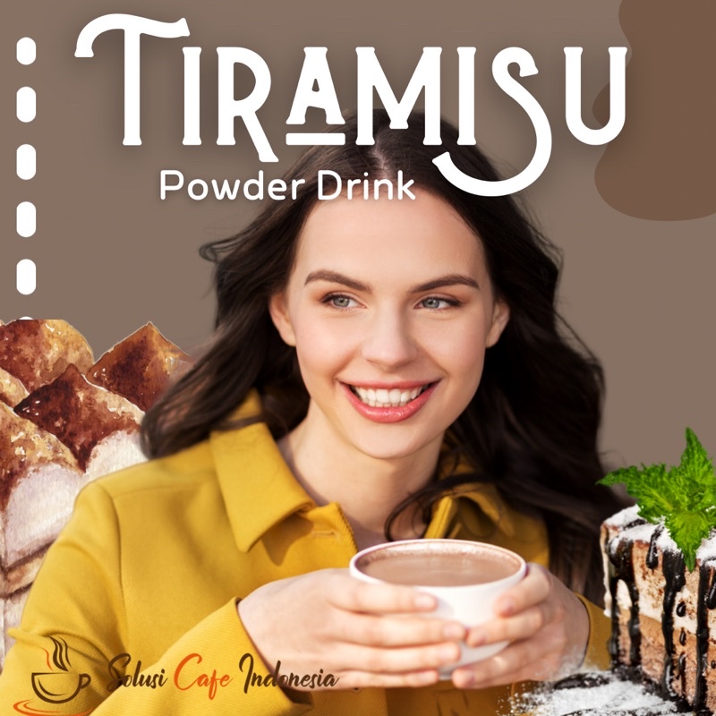 Jual Bubuk Minuman Tiramisu 1 Kg Powder Drink Distributor Surabaya