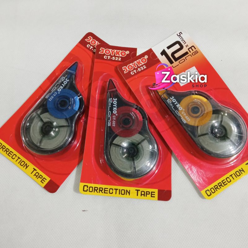 Jual Correction Tape Joyko Stipo Kertas Joyko Ct 522 Shopee Indonesia