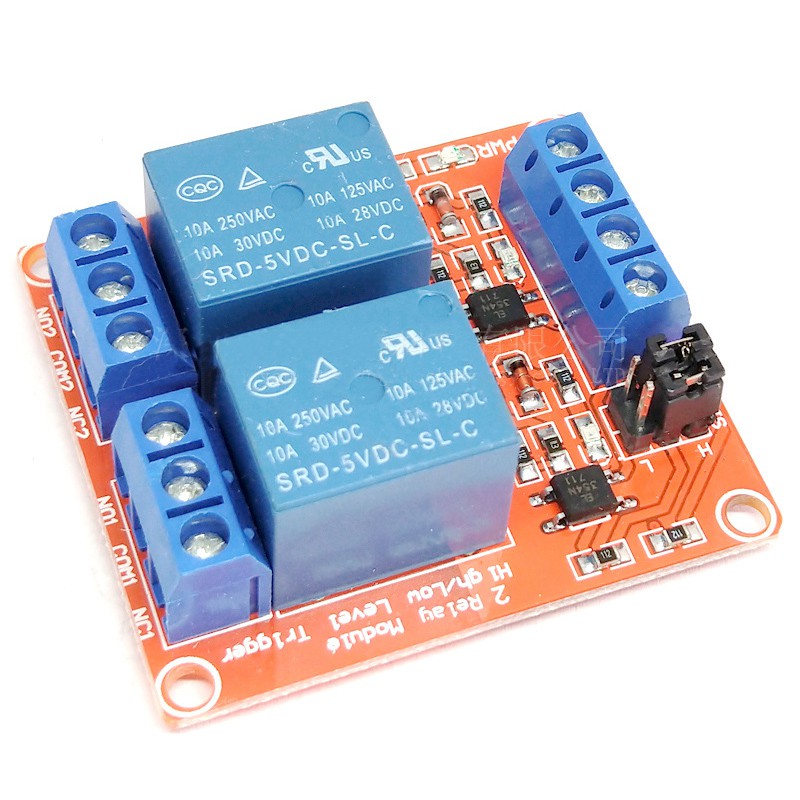 Jual Modul Relay Channel Relay Trigger Tinggi V Dan Rendah Dengan