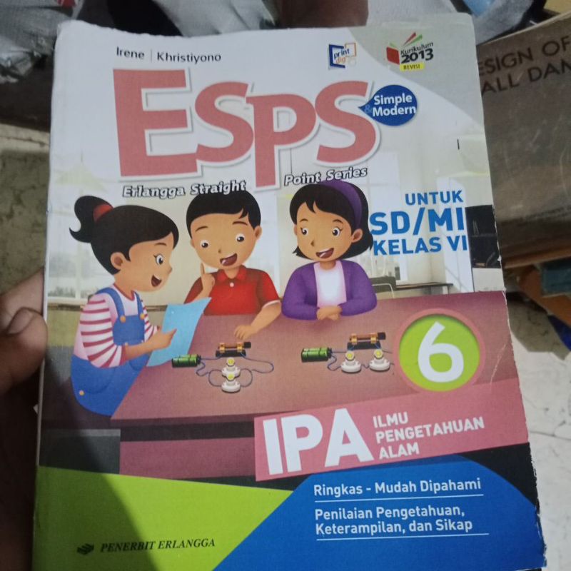 Jual Buku Esps IPA Kelas 6 SD Shopee Indonesia