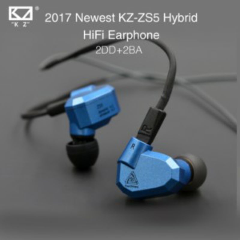 Jual Free Case In Ear Monitor Earphone Knowledge Zenith Kz Zs Quad