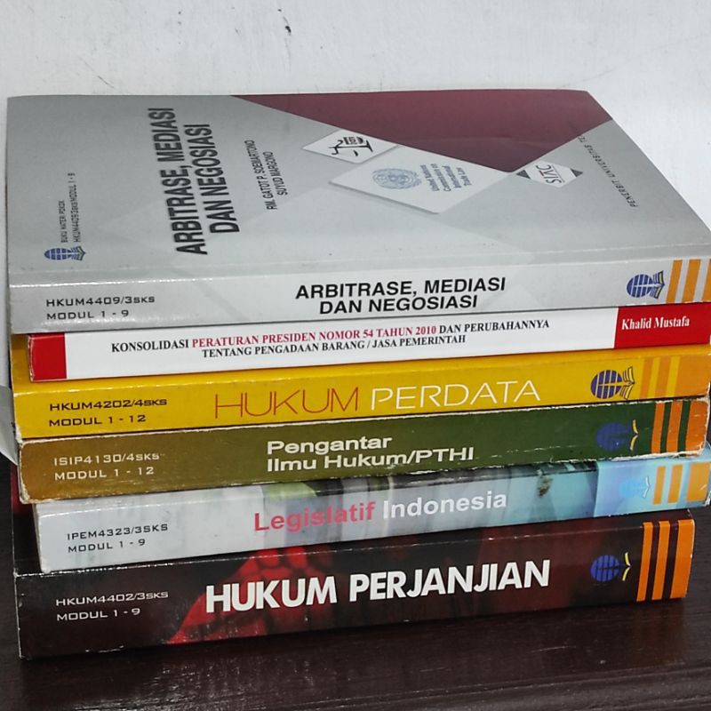 Jual Modul UT Jurusan Hukum Shopee Indonesia