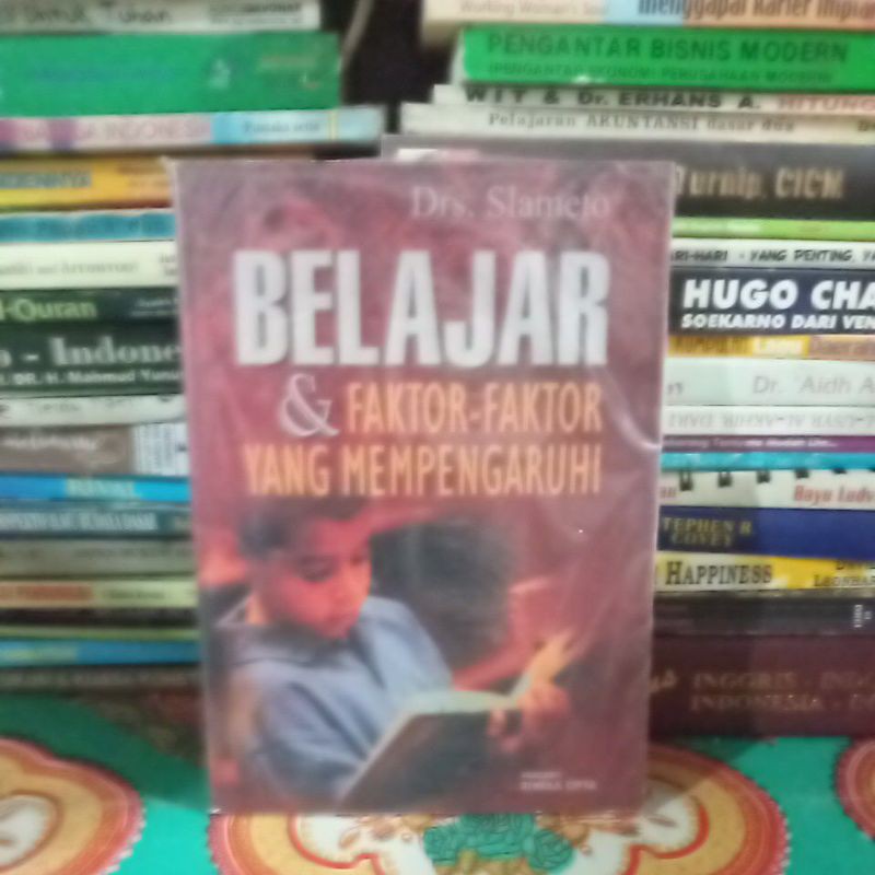 Jual Belajar Dan Faktor Faktor Yang Mempengaruhi Slameto Shopee