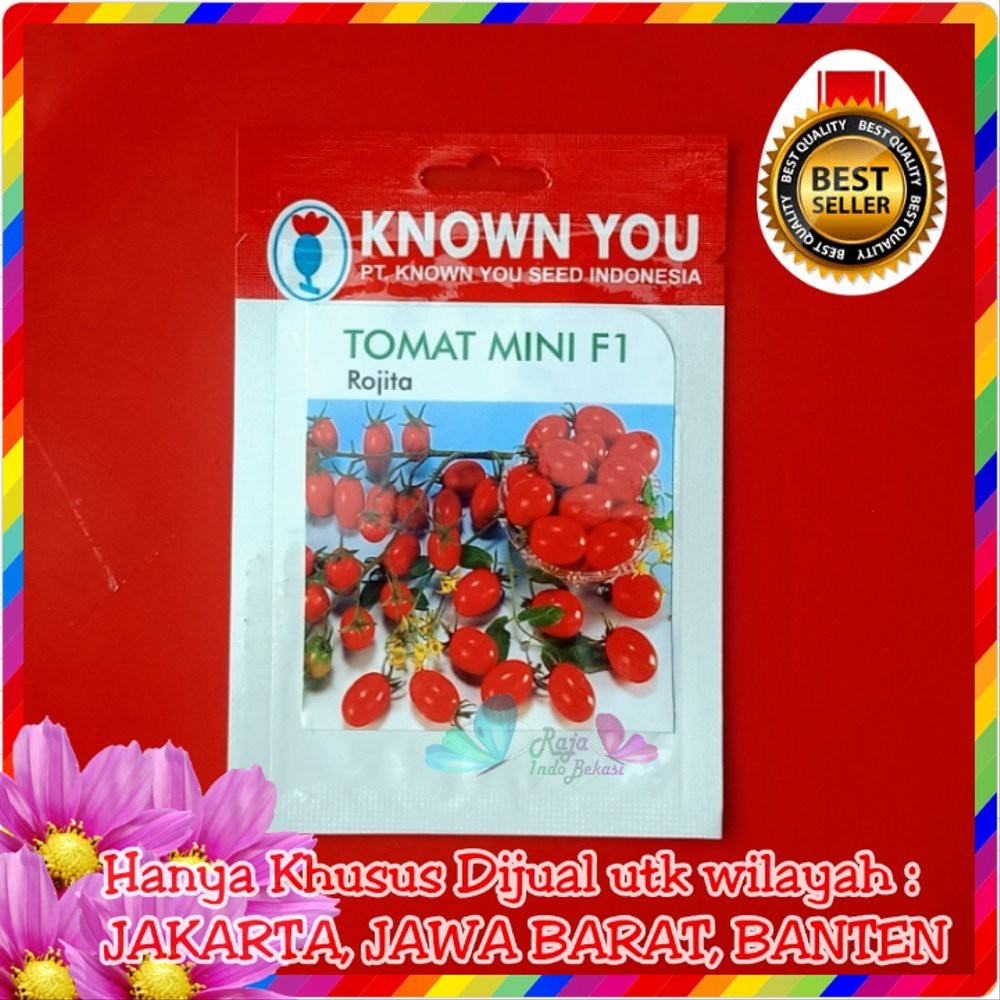 Jual Benih TOMAT MINI ROJITA KYS KNOWN YOUR SEED BIJI TOMAT CHERRY