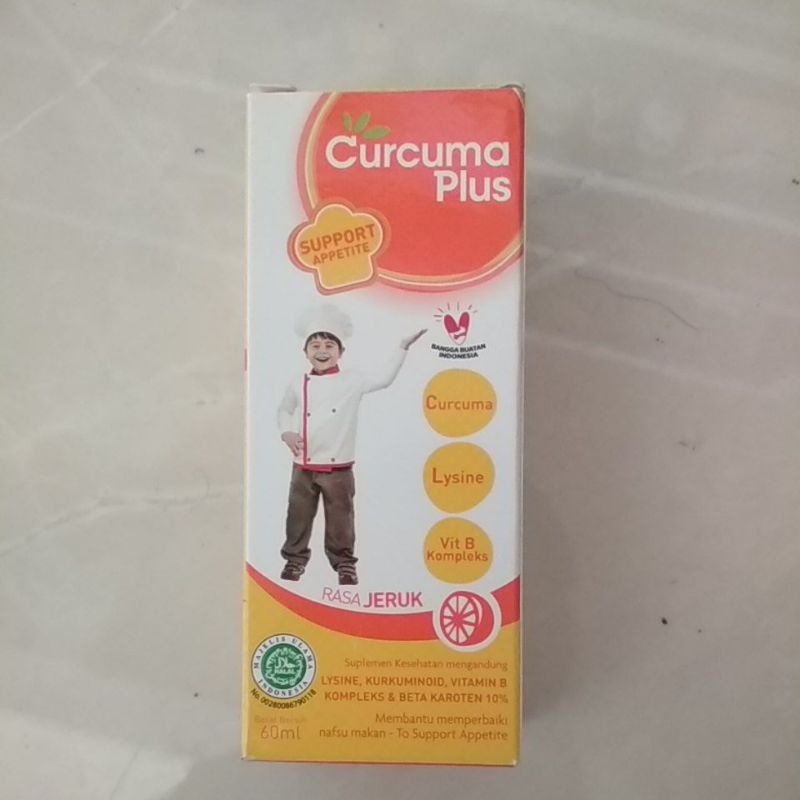 Jual Curcuma Plus Support Appetite Syrup Ml Shopee Indonesia