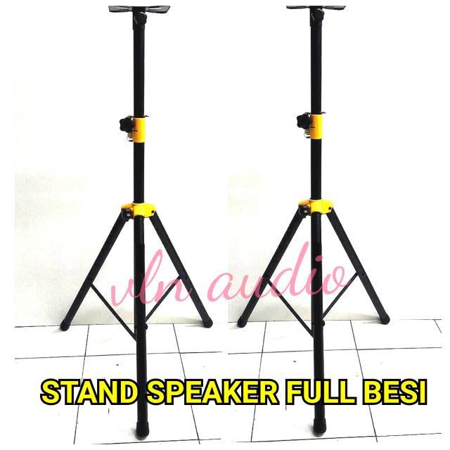 Jual Stand Tripot Speaker Full Besi Harga Per Set Shopee Indonesia