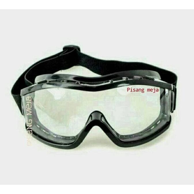 Jual Kacamata Safety Goggle Krisbow Lensa Bening Google Shopee Indonesia