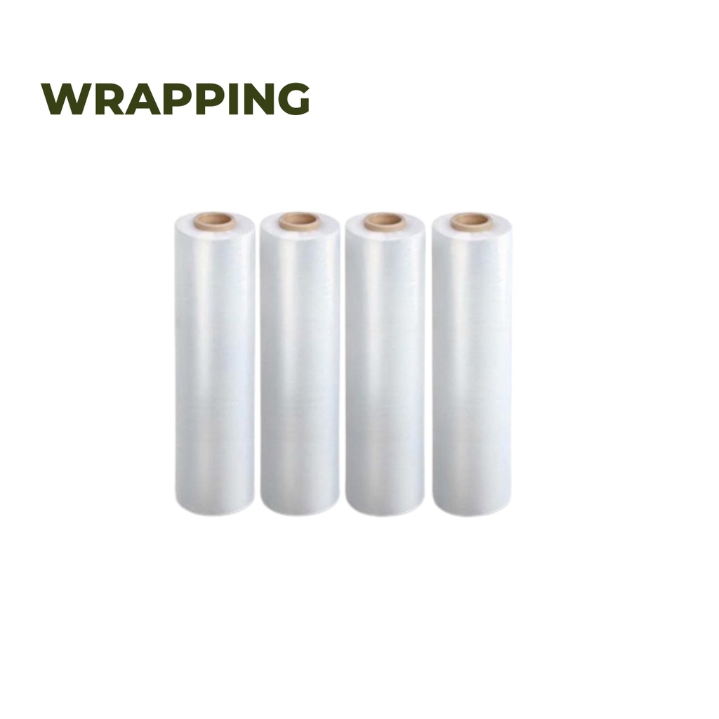 Jual Plastik Wrapping Stretch Film Bening 50 Cm X 150 M Shopee Indonesia