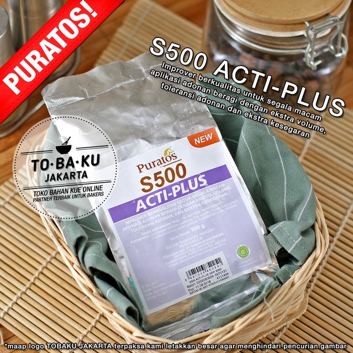 Jual Puratos S500 Acti Plus Bread Improver Pengembang Pelembut Roti