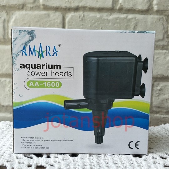 Jual Amara AA1600 AA 1600 AA 1600 Mesin Pompa Celup Powerheads Aquarium