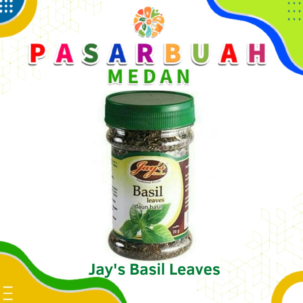 Jual Distributor Jay S Basil Leaves Gram Pasar Buah Medan Shopee