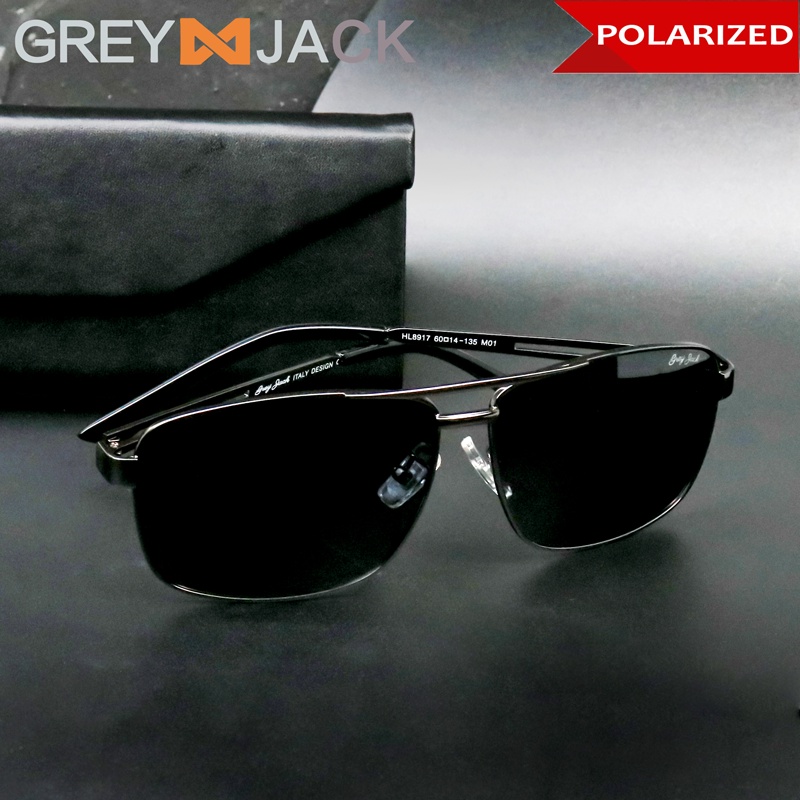 Jual Grey Jack Kacamata Hitam Sunglasses Polarized Anti Uv Anti Silau