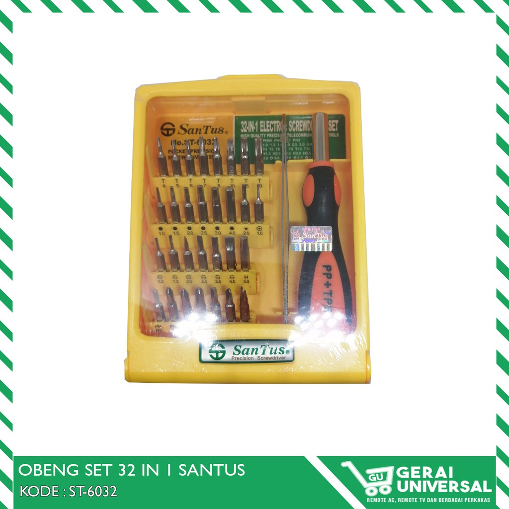 Jual Obeng Set In Pin Set Santus St Shopee Indonesia