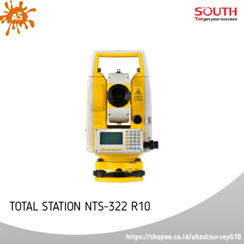 Jual TOTAL STATION SOUTH 322R10 BARU BERSERTIFIKAT KALIBRASI DAN