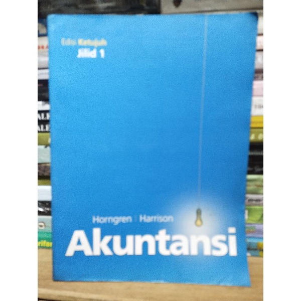 Jual Buku Akuntansi Horngren Harrison Edisi Ketujuh Jilid Shopee