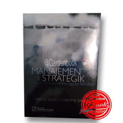 Jual Manajemen Strategik Edisi 15 Fred David Forest David Shopee