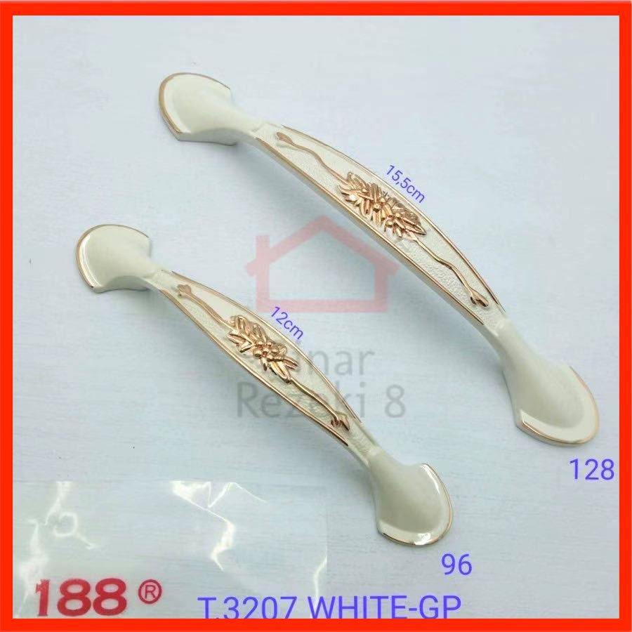 Jual Tarikan Laci White Handle Putih Pintu Lemari Gold Emas