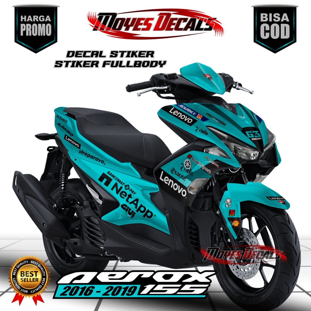 Jual Terbaru Stiker Decal Full Body Aerox Stiker Motor Aerox Old