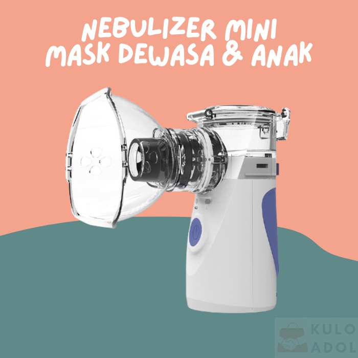 Jual Alat Terapi Uap Pernafasan Asma Batuk Pilek Flu Inhale Nebulizer