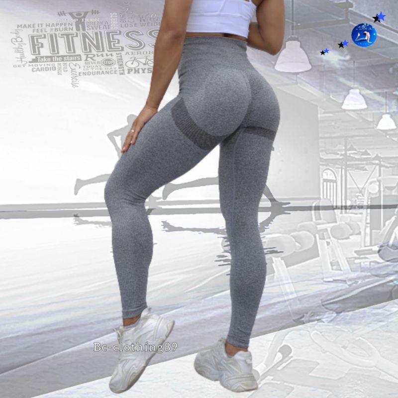 Jual Terbaru Celana Legging Wanita Strecth Fashion Sport High Waist