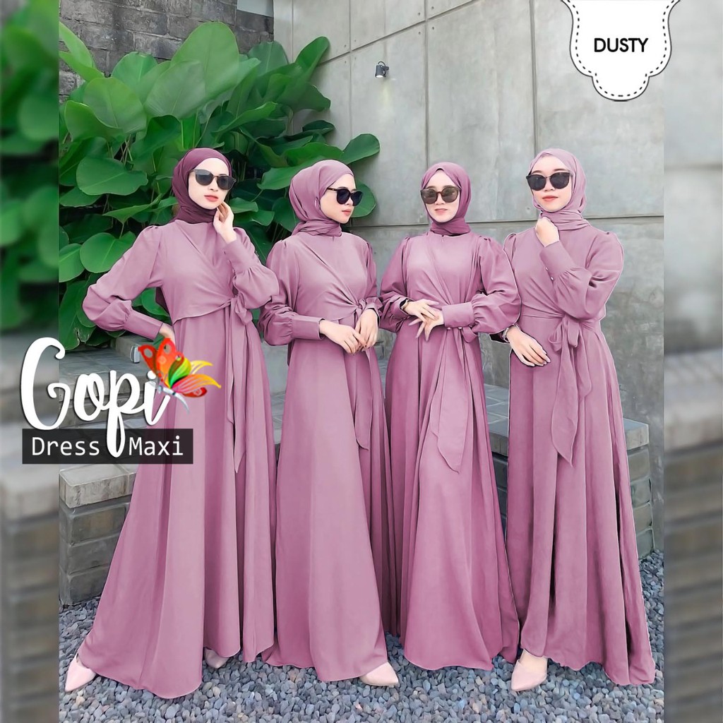 Jual GAMIS TERBARU CANTIKA DRESS CERUTY BABYDOLL M L XL BAJU GAMIS